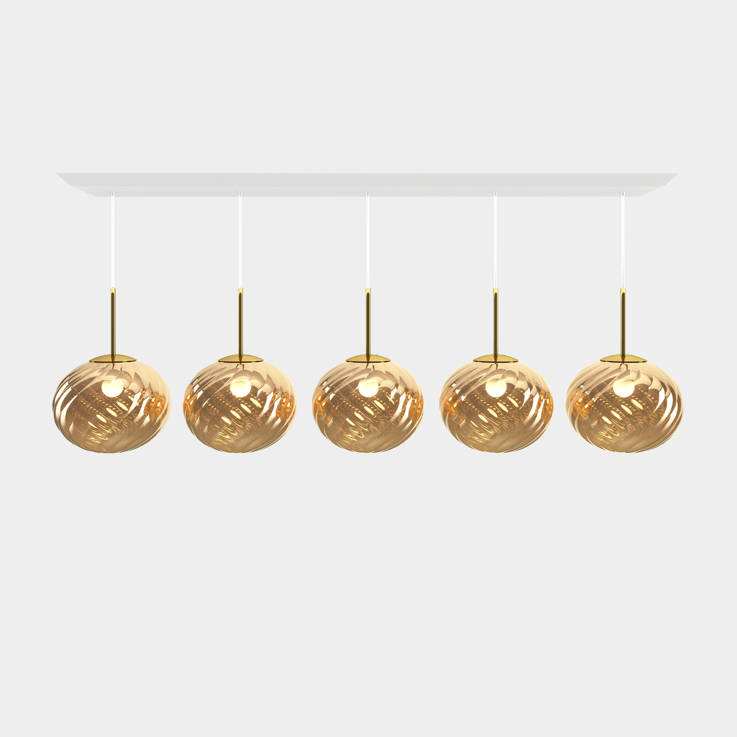 Whirl Pendant System 30cm Linear Gold EU (EU WHPS02GO-PEUM6)
