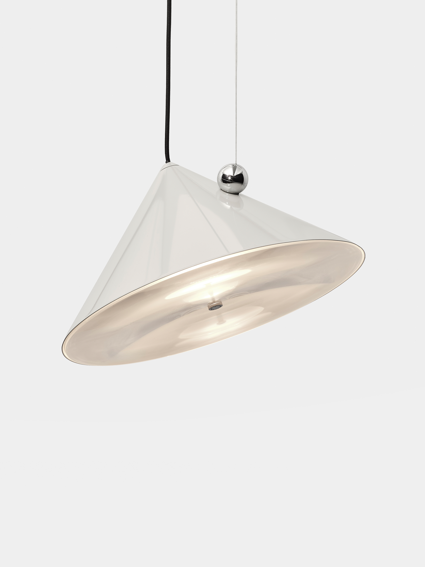 Pose Pendant 43cm Putty LED CB-CCC