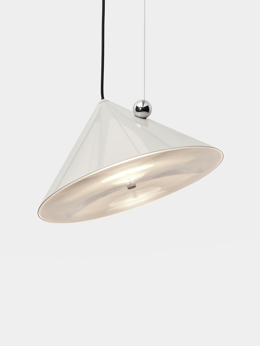 Pose Pendant 43cm Putty LED CB-CCC