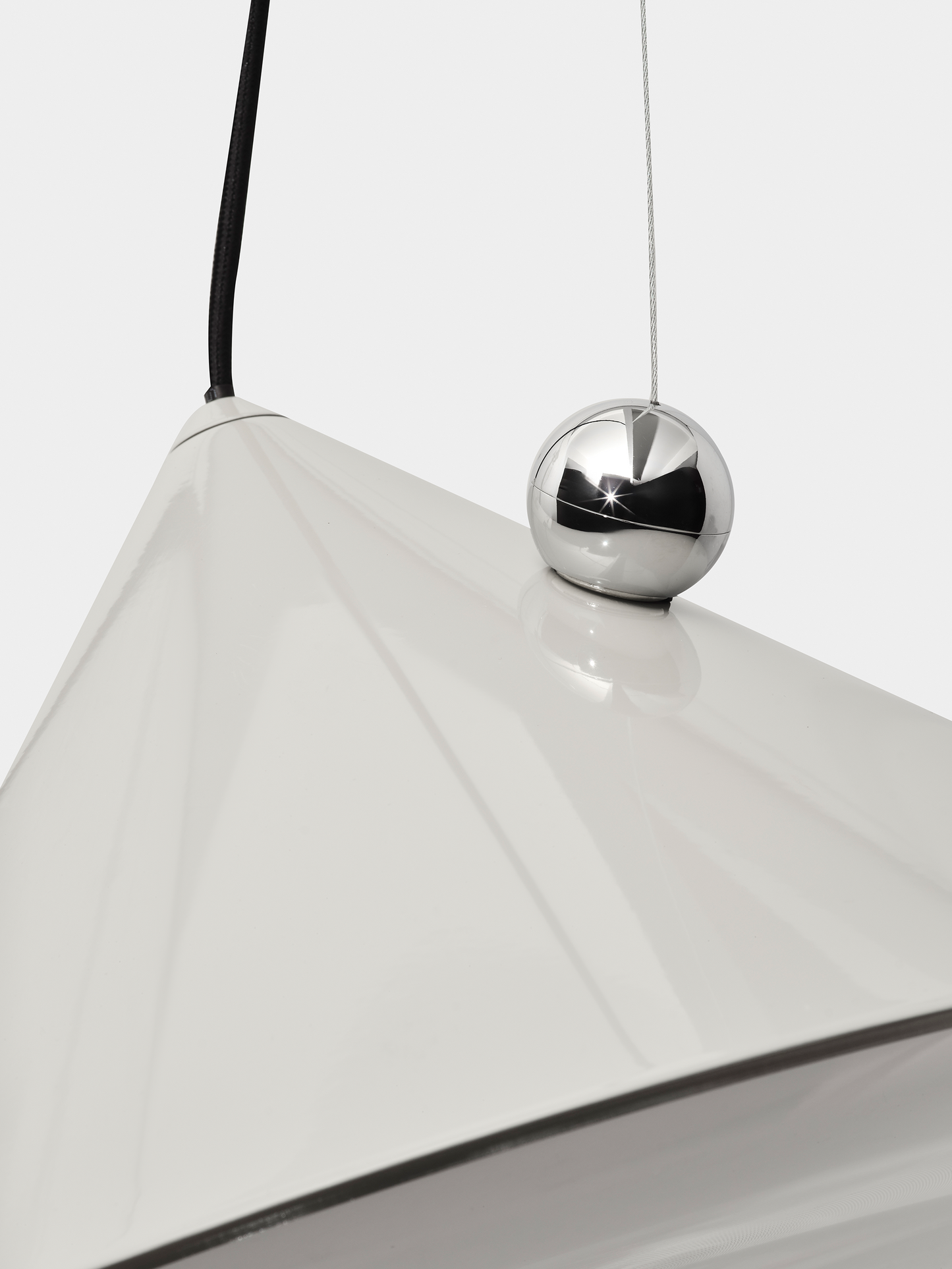 Pose Pendant 43cm Putty LED CB-CCC