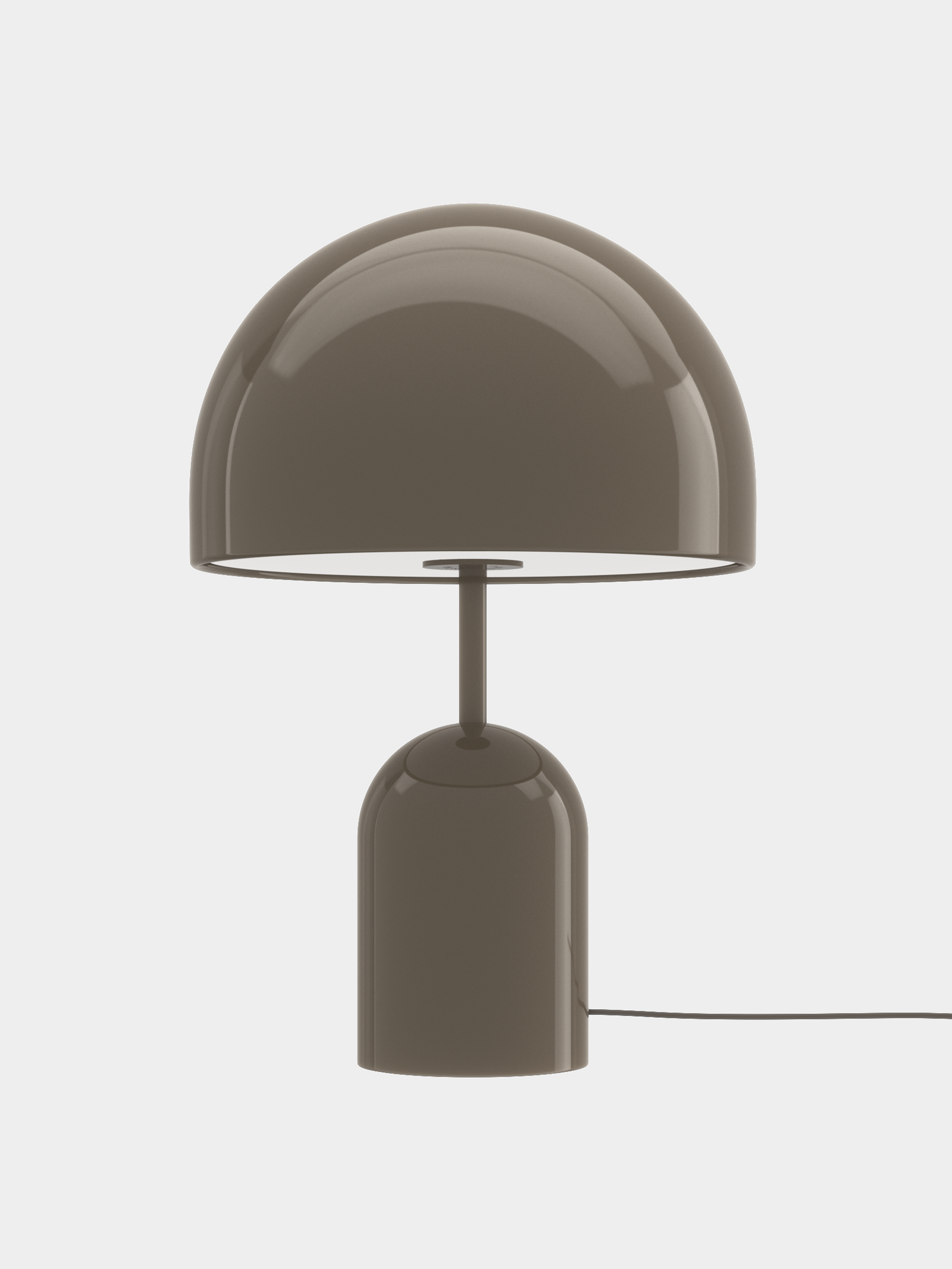 Bell Table Taupe LED UN USA LED / Taupe