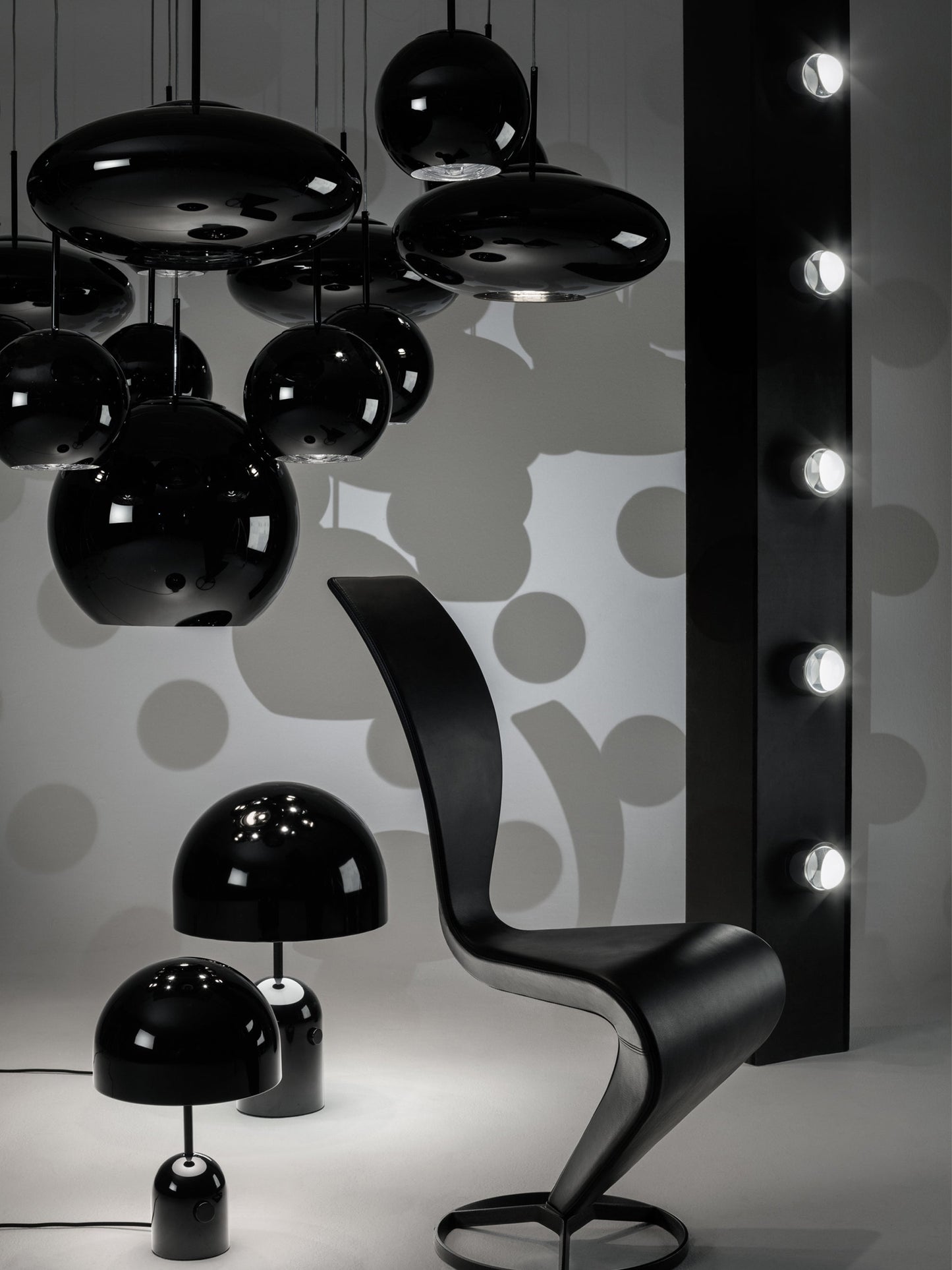 Bell Table Black LED UN USA