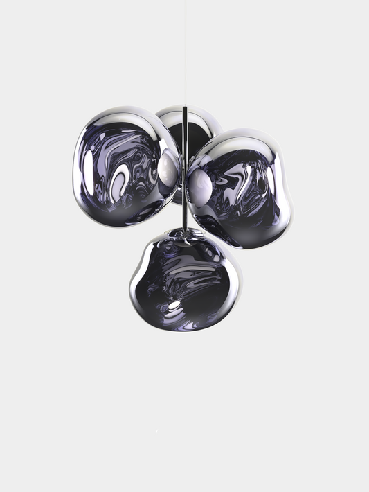 Melt Chandelier Small Smoke LED CB LED / Small / Smoke
