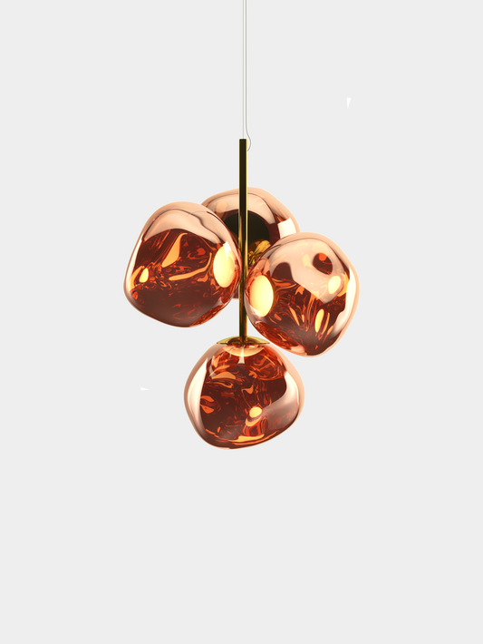 Melt Chandelier Mini Copper LED CB LED / Mini / Copper