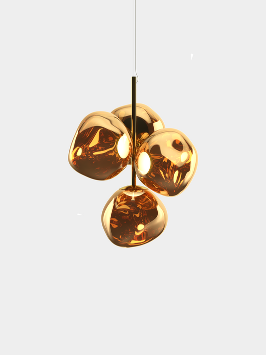 Melt Chandelier Mini Gold LED CB LED / Mini / Gold