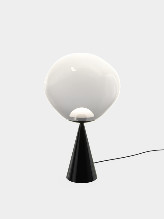 Melt Cone Fat Table Opal/Black LED UN USA