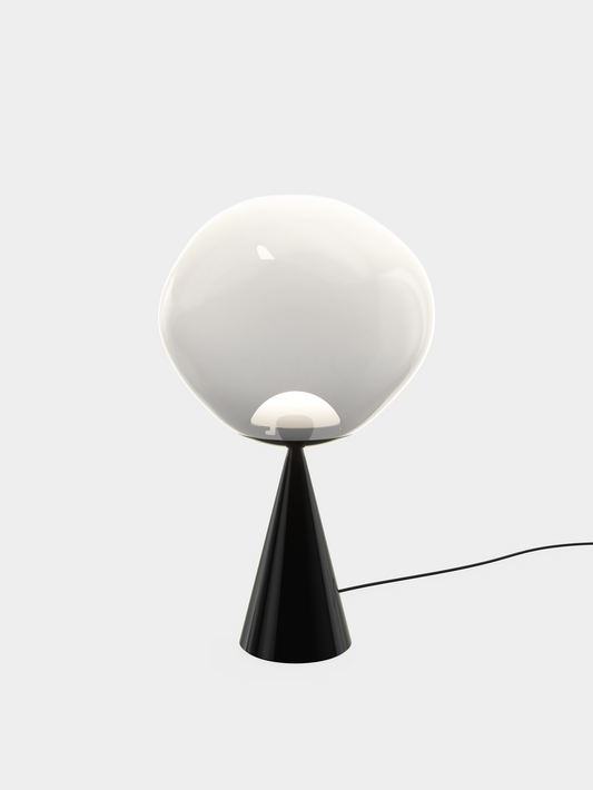 Melt Cone Fat Table Opal/Black LED UN USA