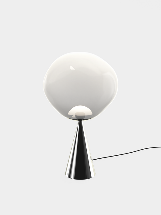 Melt Cone Fat Table Opal/Silver LED UN USA