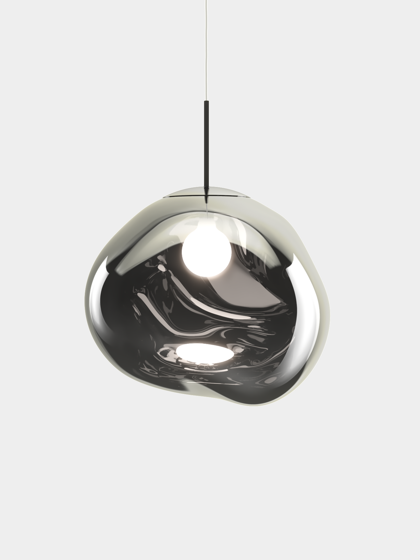 Melt Pendant Silver CB-CCC Bulb / Medium / Silver