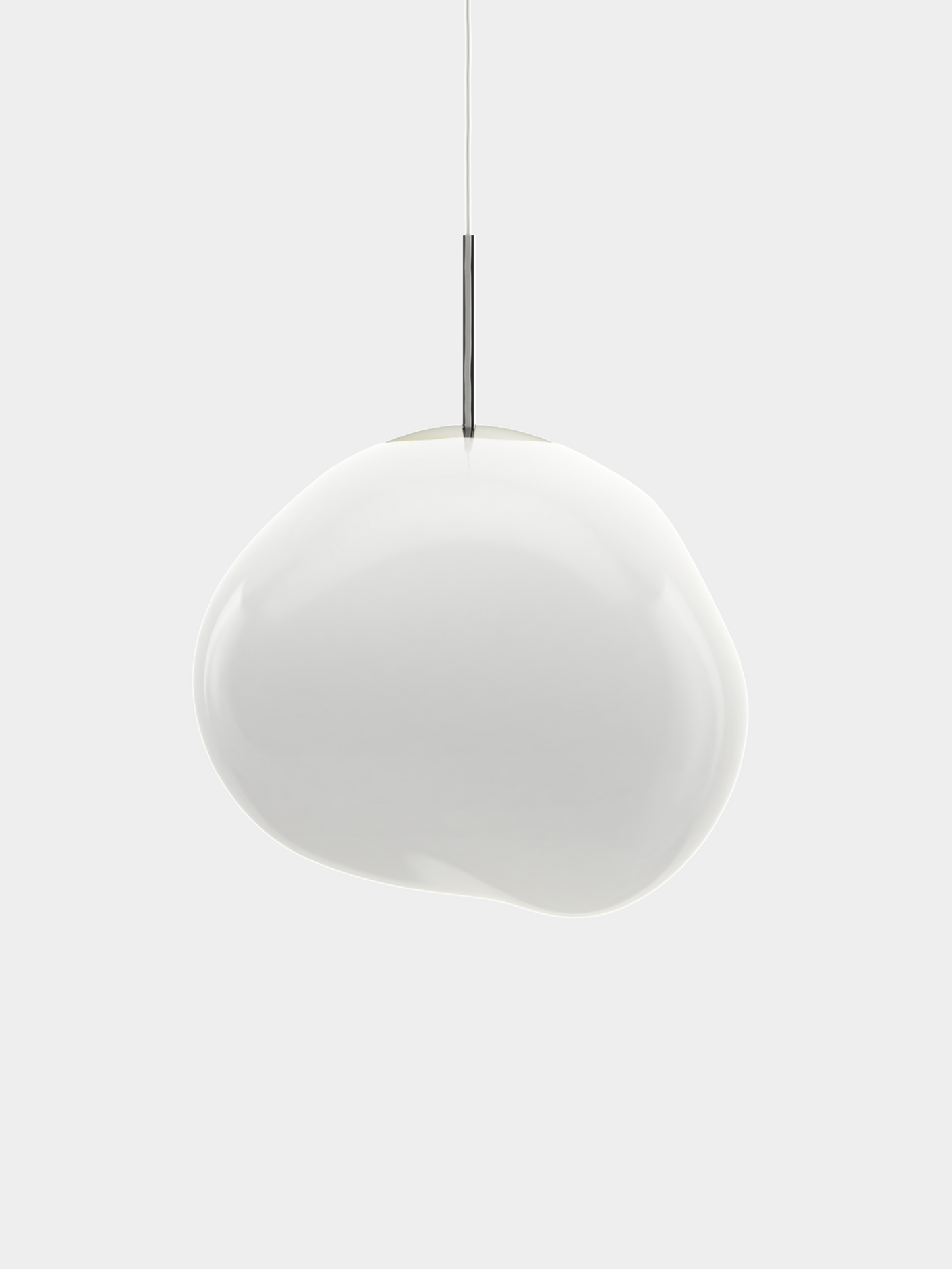 Melt Pendant Opal/Silver LED CB-CCC LED / Medium / Silver