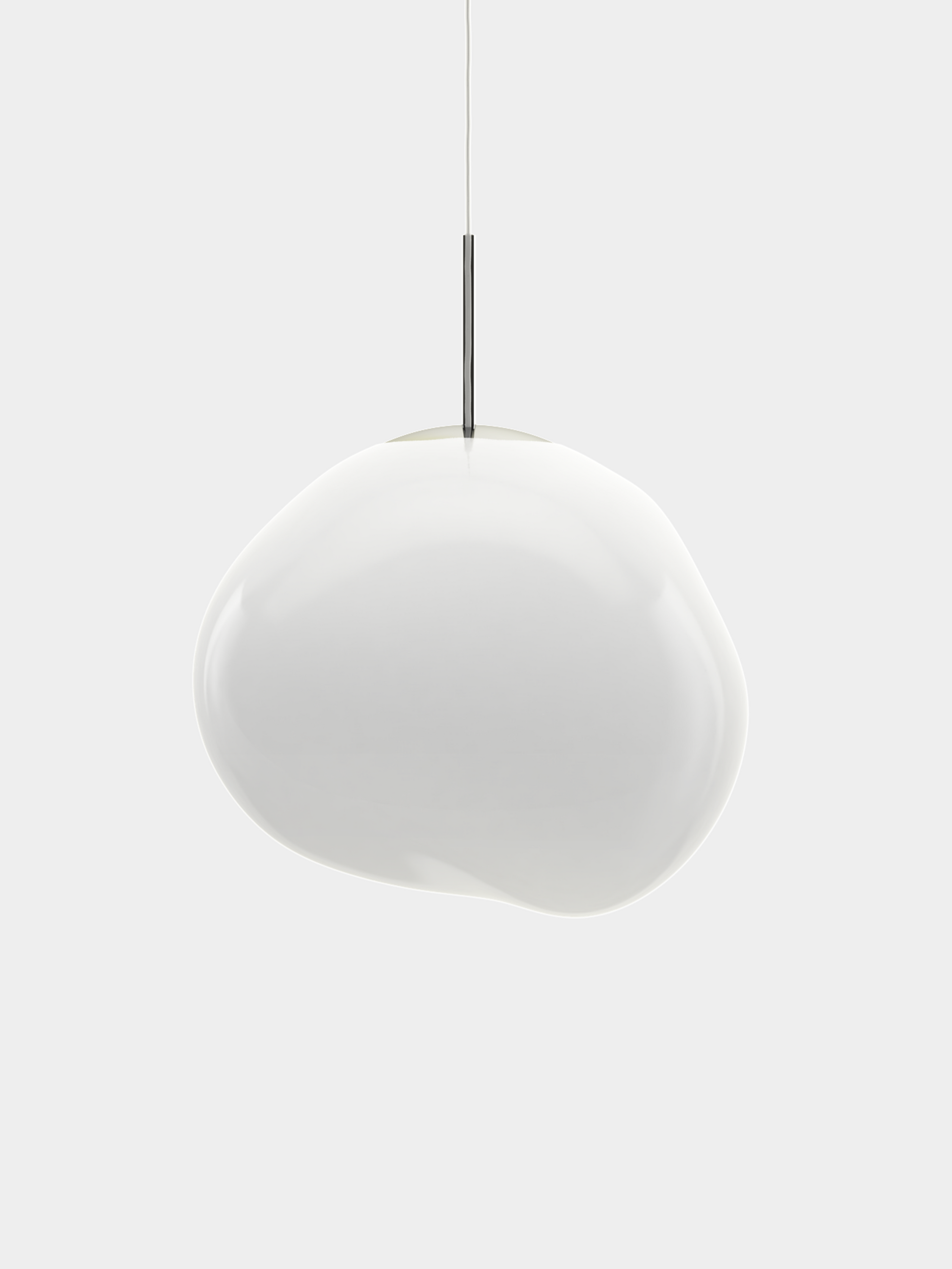 Melt Pendant Opal/Silver LED CB-CCC LED / Medium / Silver