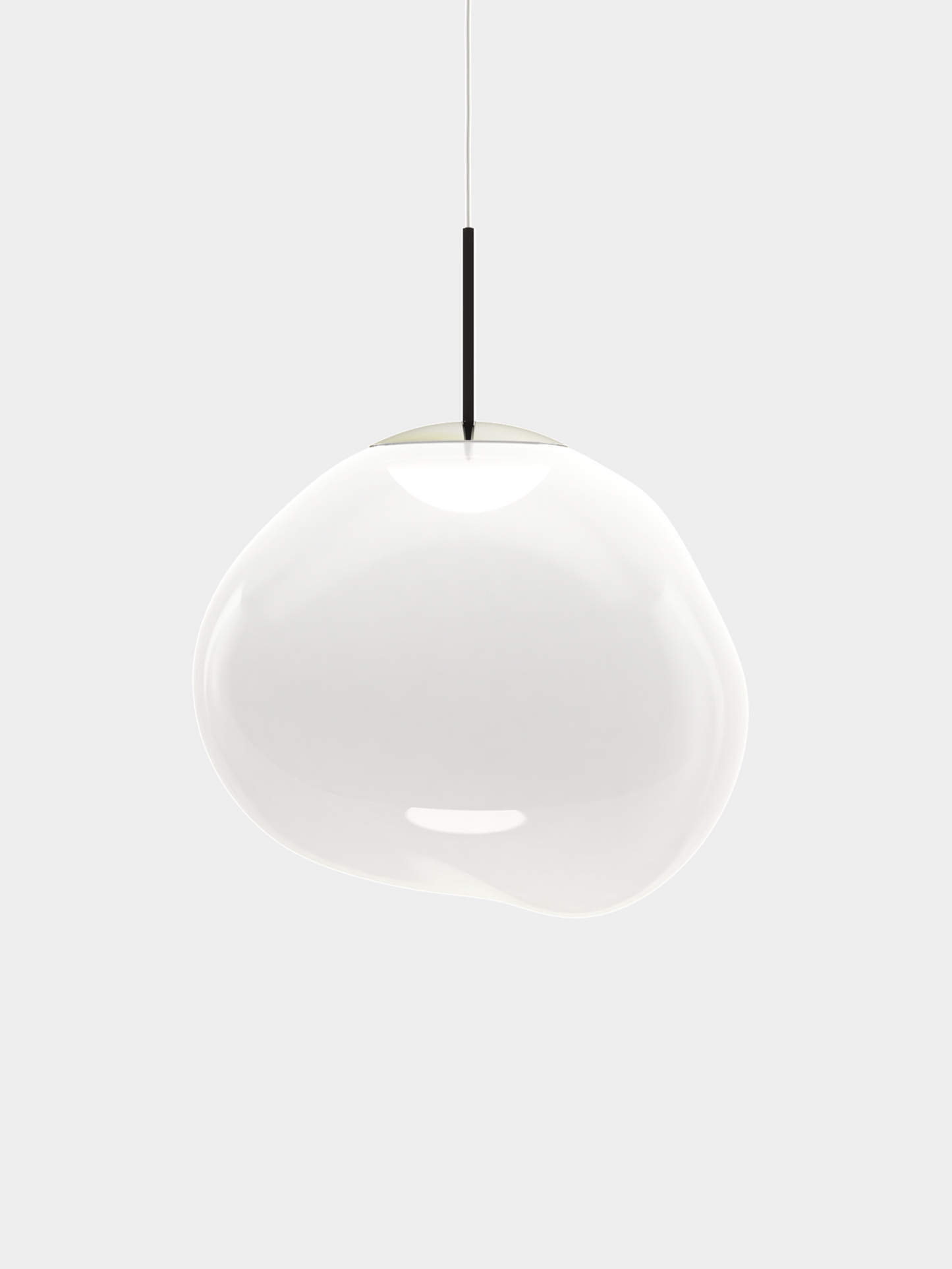 Melt Pendant Opal/Silver LED CB-CCC LED / Medium / Silver