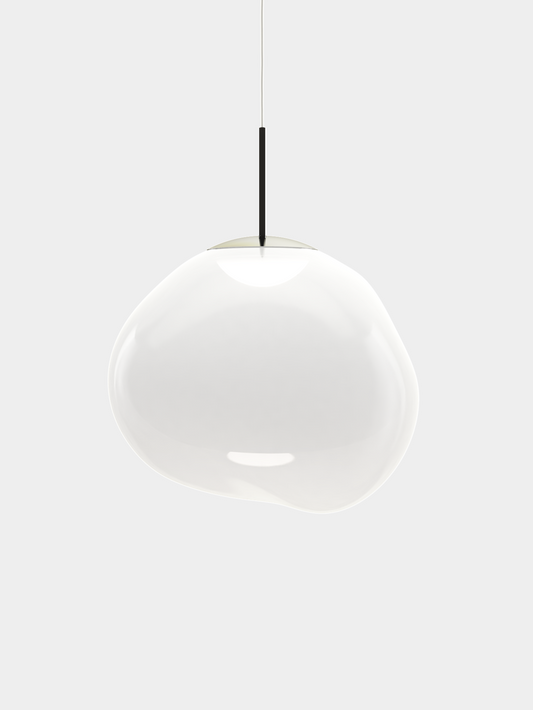 Melt Pendant Opal/Silver LED CB-CCC LED / Medium / Silver