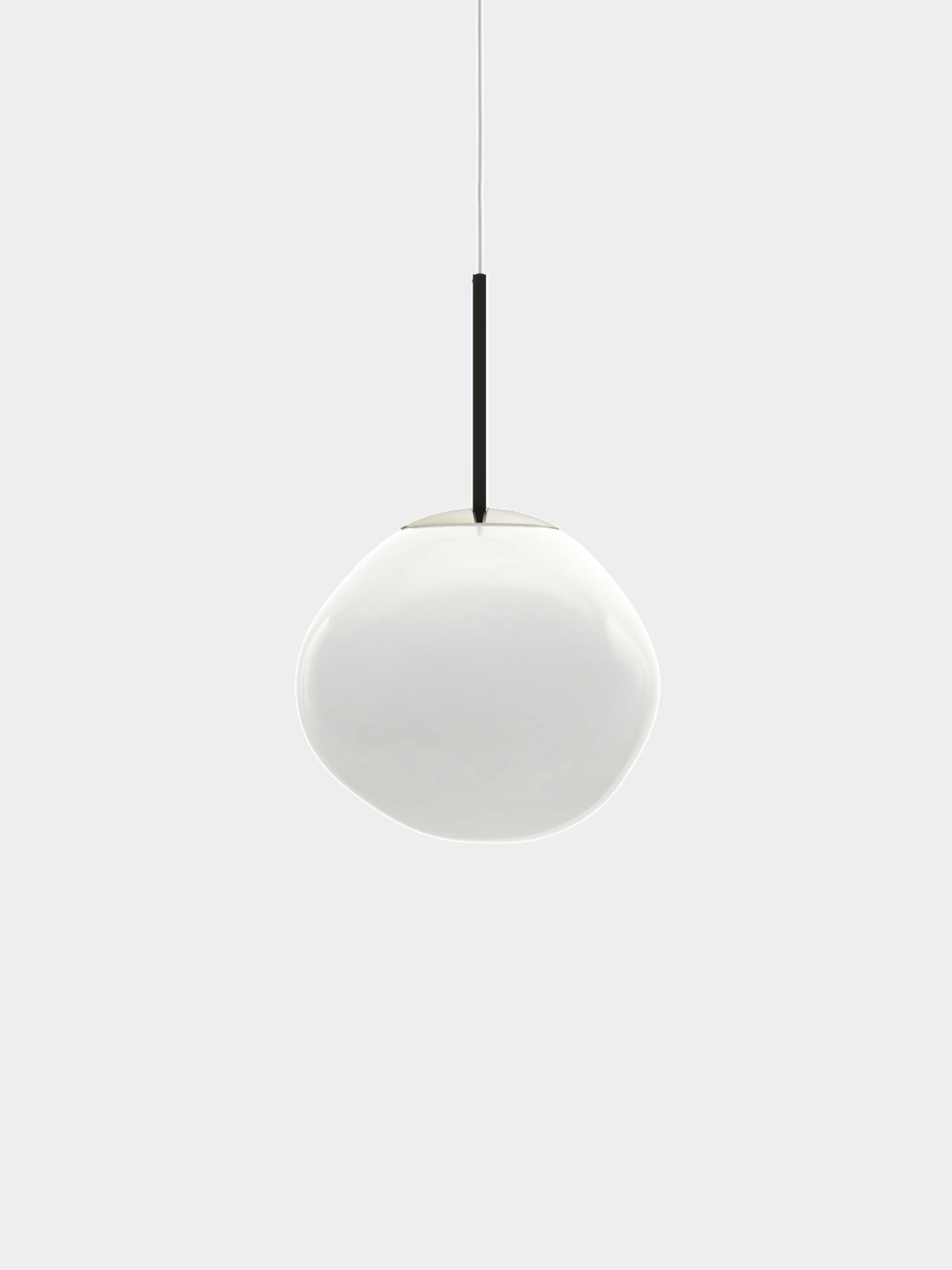 Melt Pendant Mini Opal/Silver LED CB-CCC LED / Mini / Silver