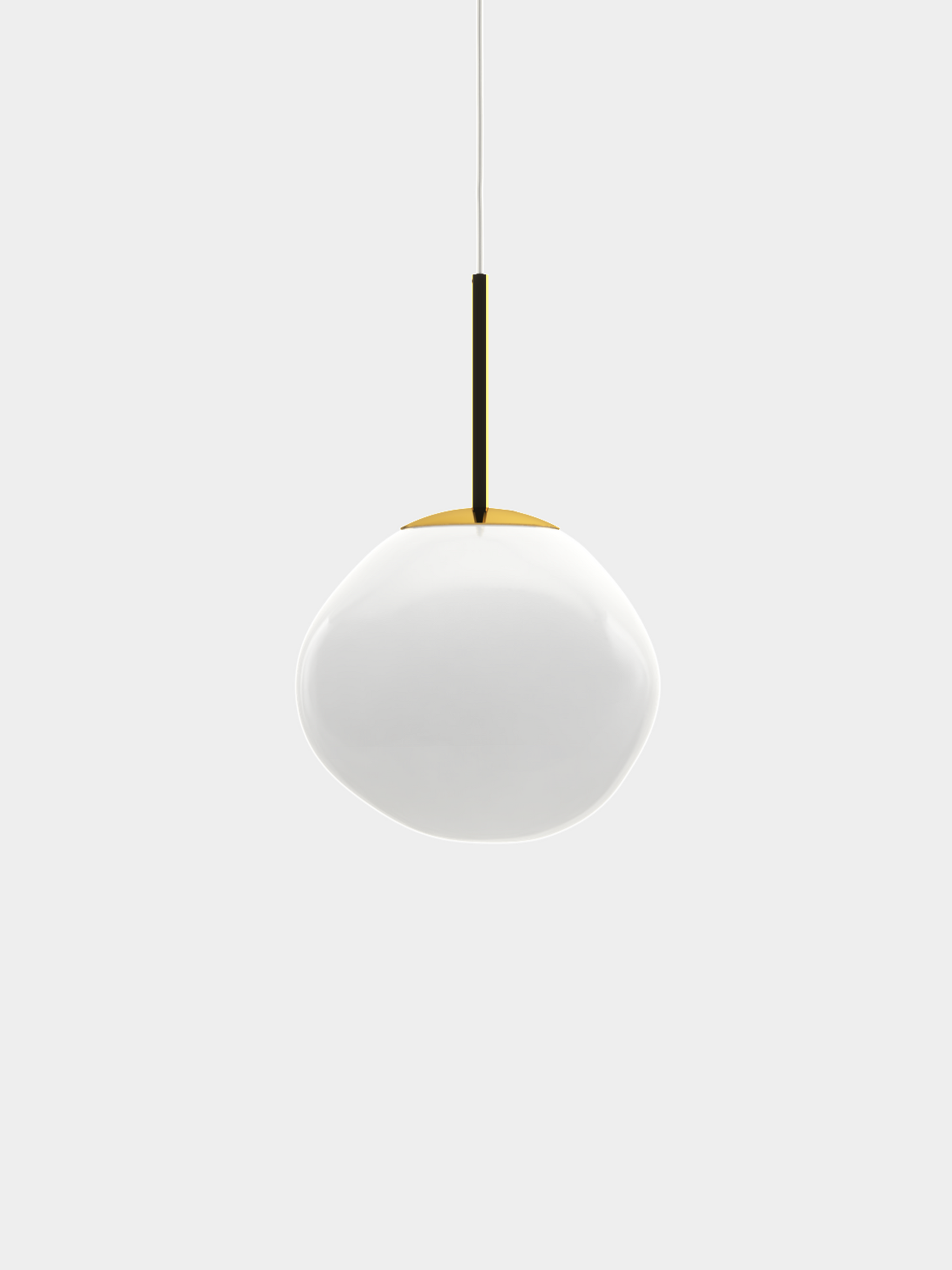 Melt Pendant Mini Opal/Gold LED CB-CCC LED / Mini / Gold