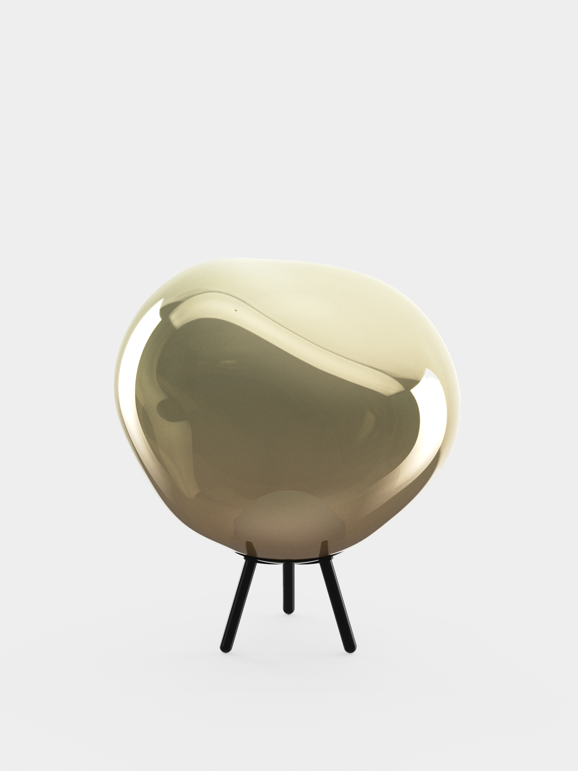 Melt Portable Floor/Hanging Bronze Black LED UN USA LED / Large / Bronze