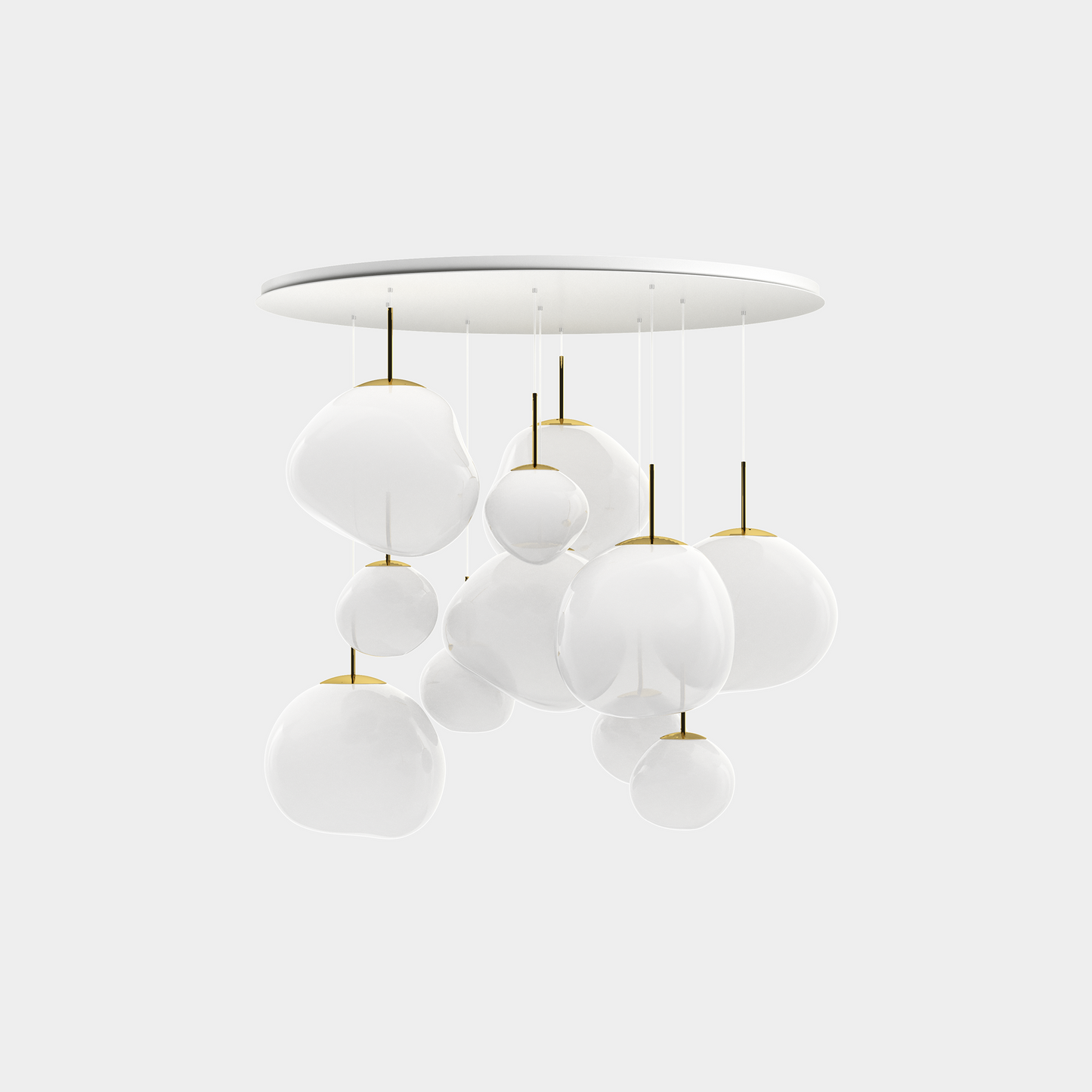 Melt Pendant System Mega Opal/Gold EU Bulb / Mega / Gold