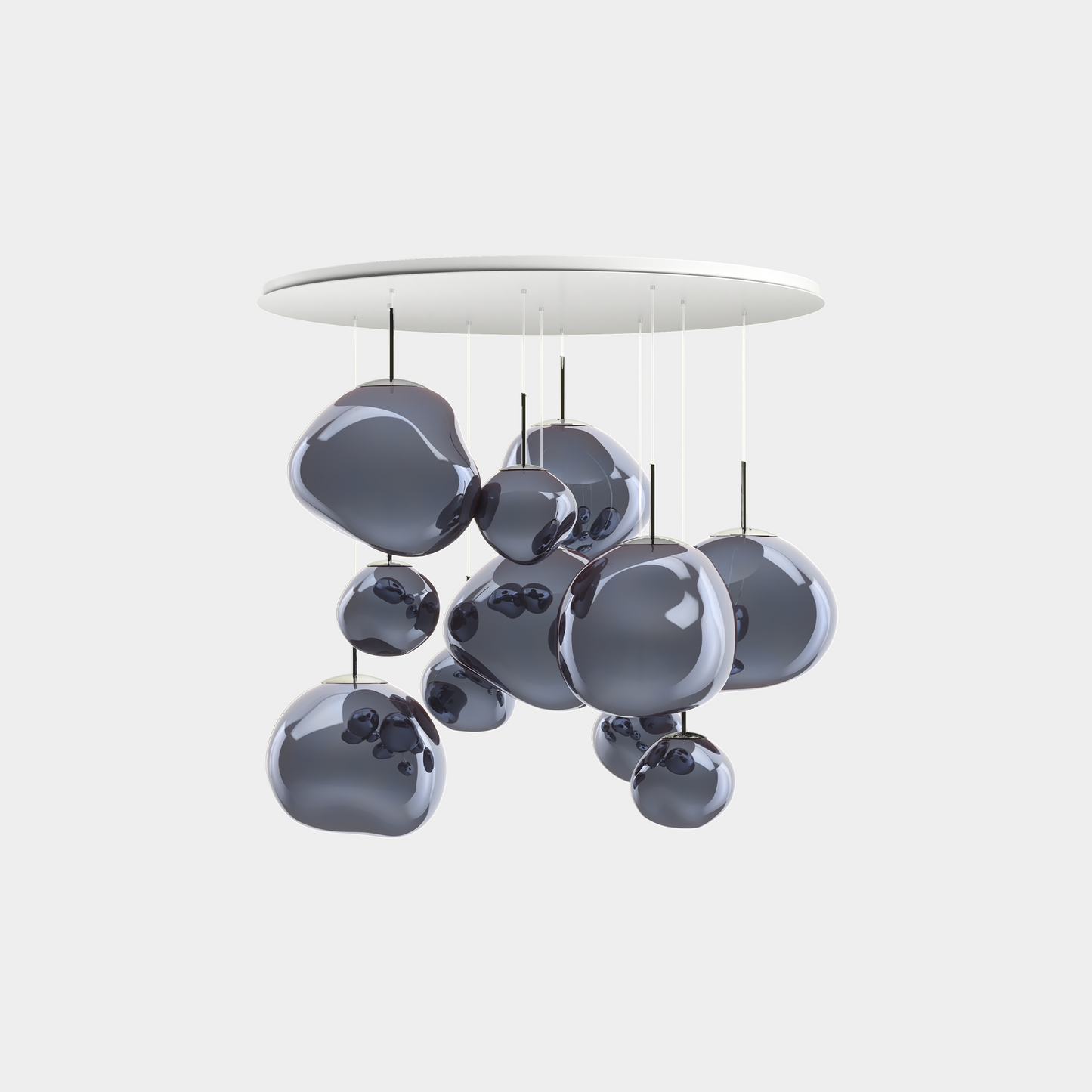 Melt Pendant System Mega Smoke LED EU LED / Mega / Smoke