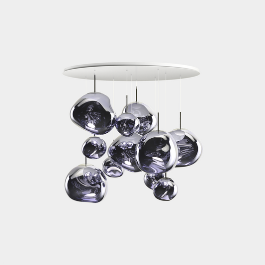 Melt Pendant System Mega Smoke LED EU LED / Mega / Smoke
