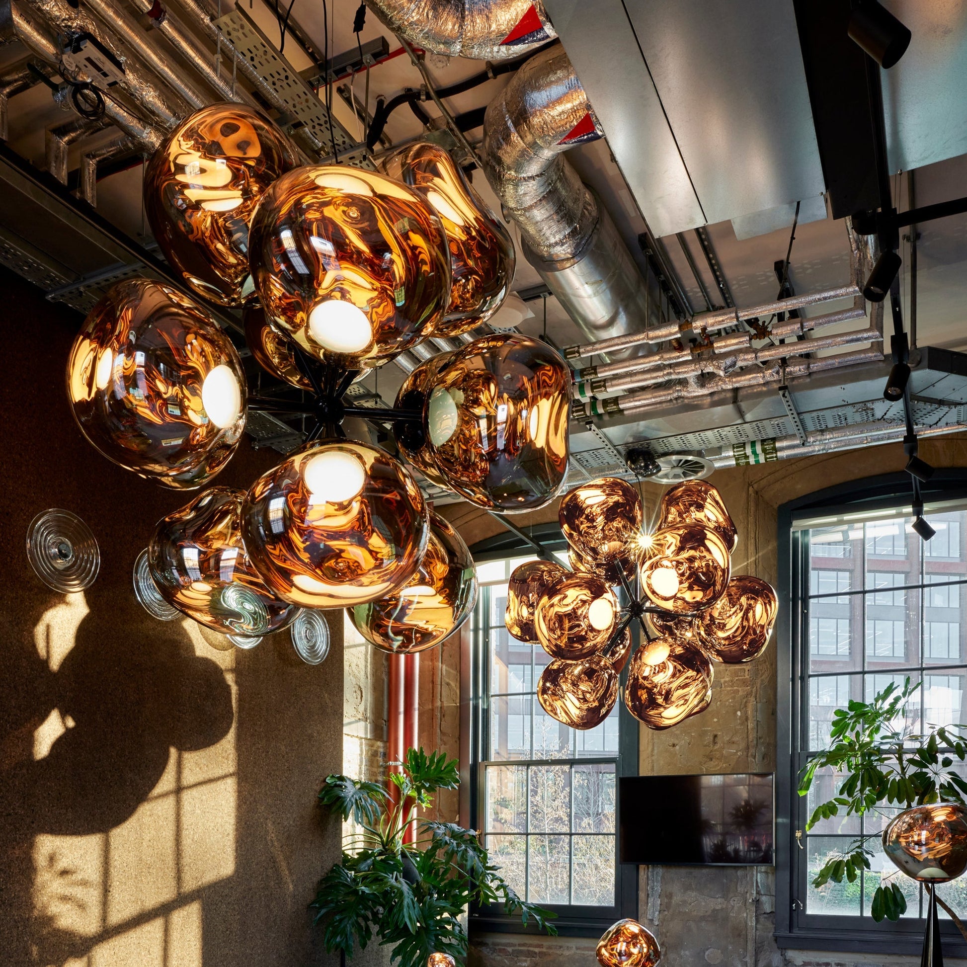 Melt Burst Chandelier Gold LED CB (EU MEC03GO-CEUM4)