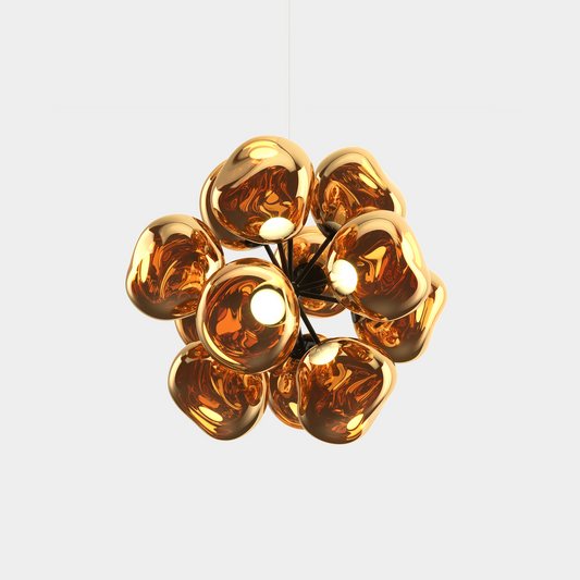 Melt Burst Chandelier Gold LED CB (EU MEC03GO-CEUM4)