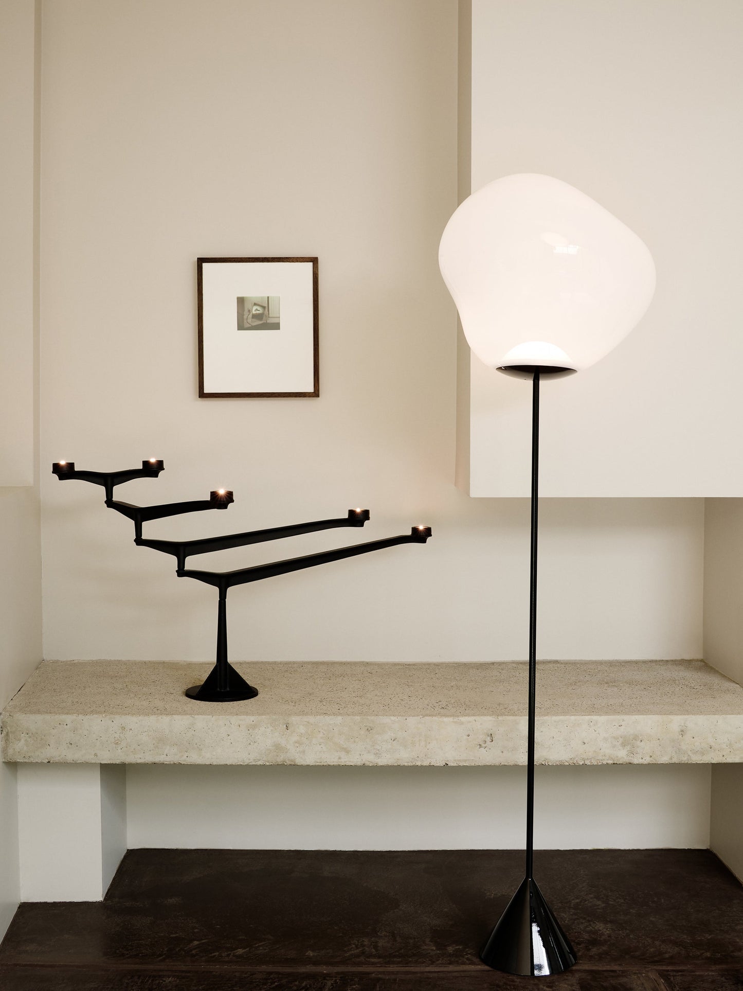 Melt Cone Slim Floor Opal LED UN USA