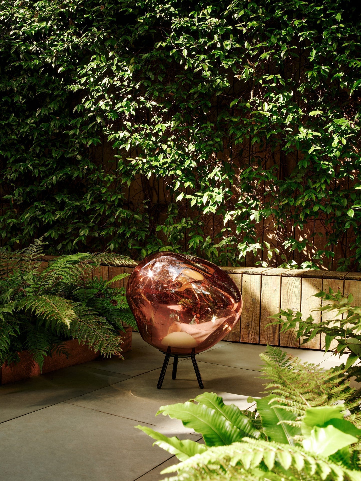 Melt Portable Floor/Hanging Copper Black LED UN USA