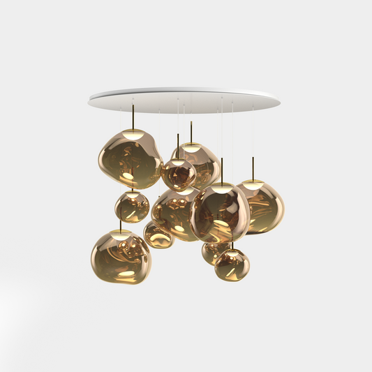 Melt Pendant System Mega Bronze LED EU