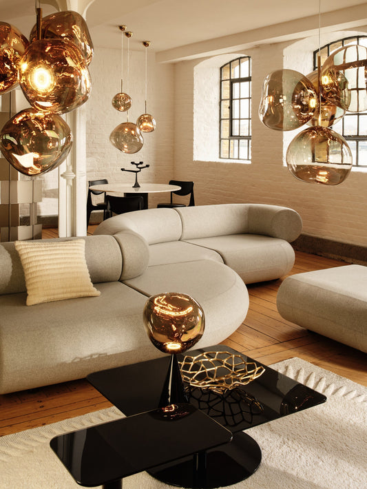 Melt Cone Fat Table Bronze LED UN USA