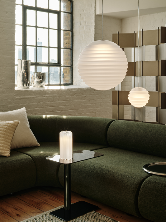 Press Pendant Sphere Frosted 2700K LED CB-CCC