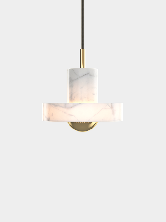 Stone Pendant Gold LED CB-CCC LED / Small / Gold