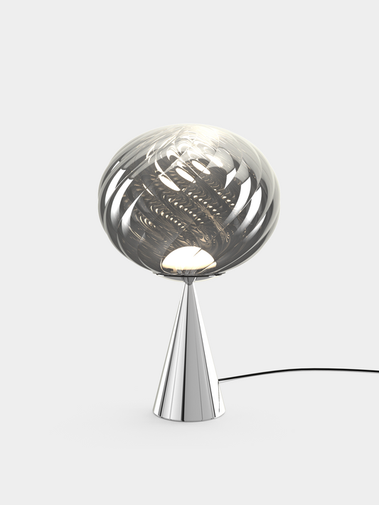 Whirl Cone Fat Table Silver/Silver LED UN (USA WHS01CH-TUN02M2) LED / Silver / Silver