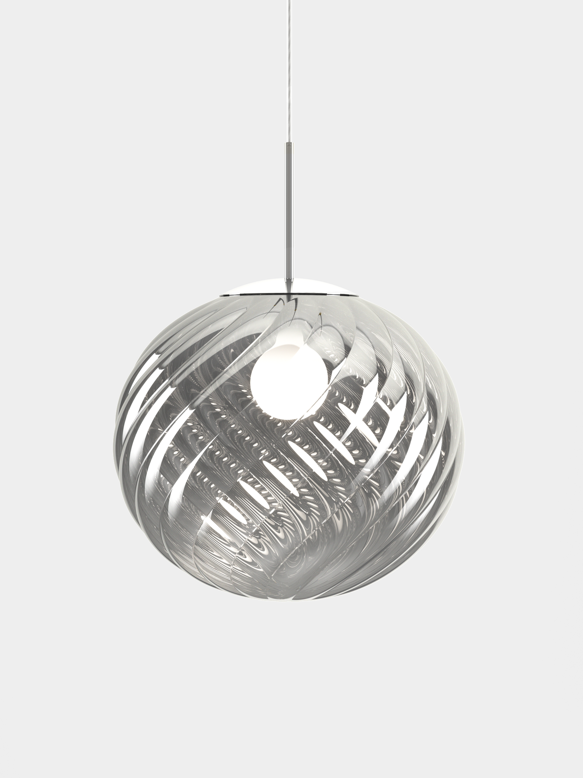 Whirl Pendant 45cm Silver CB-CCC LED / Large / Silver