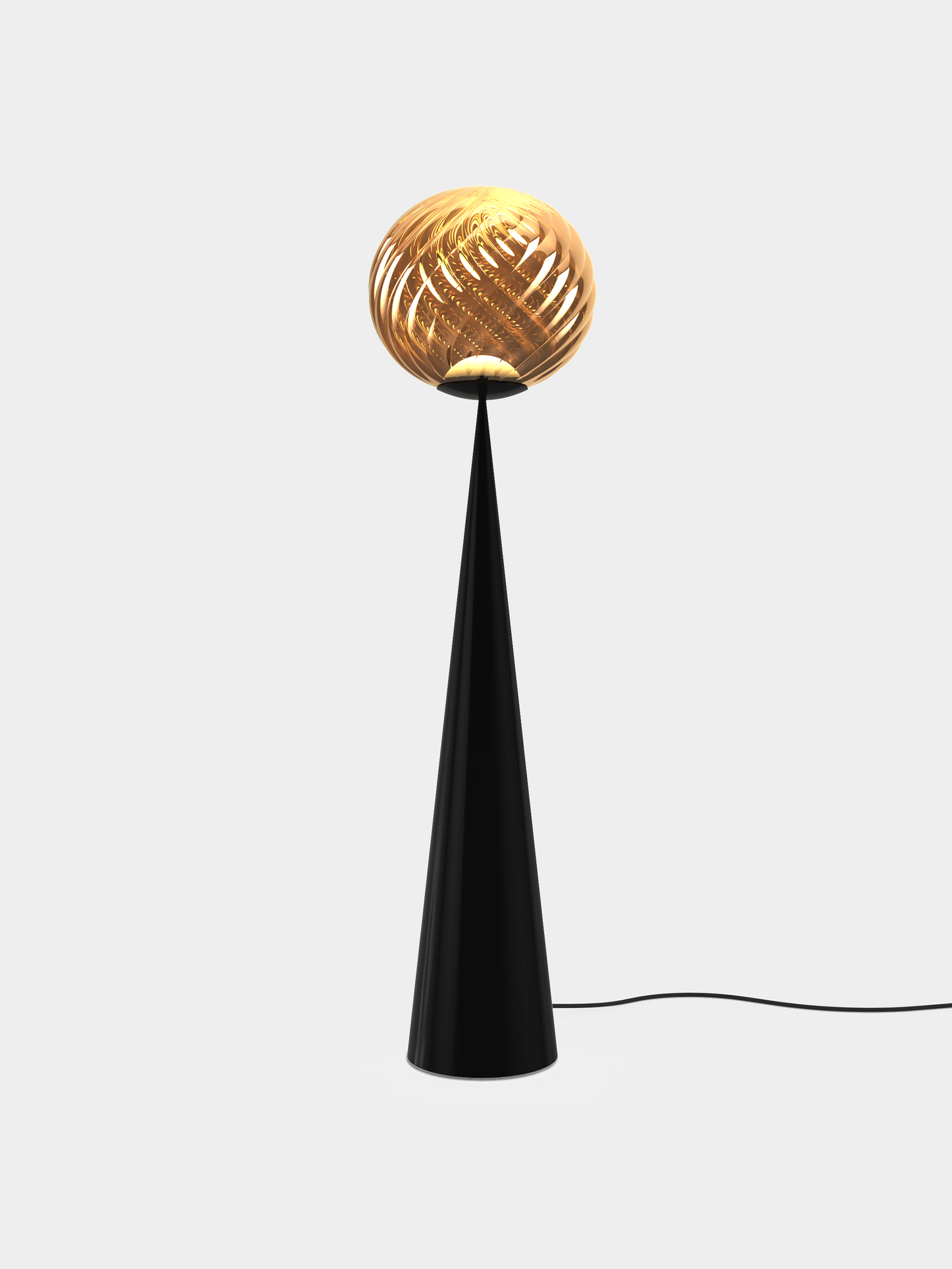 Whirl Cone Fat Floor Gold/Black LED UN USA LED / Black