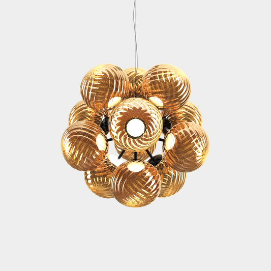 Whirl Burst Chandelier Gold LED CB (EU WHC03GO-CEUM4)