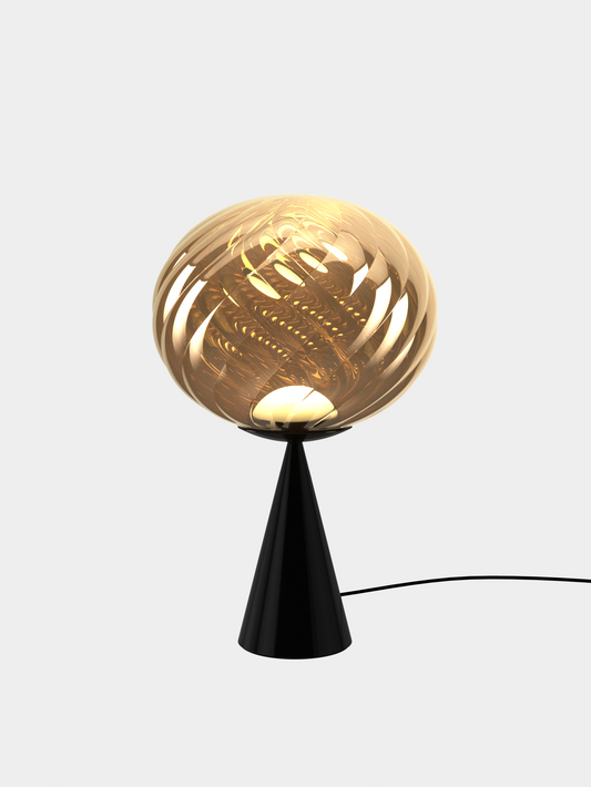 Whirl Cone Fat Table Gold/Black LED UN (EU WHS01GO-TUN01M2)