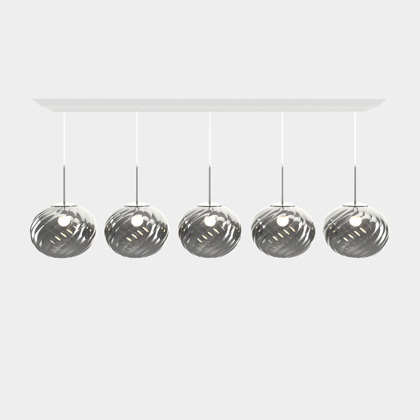 Whirl Pendant System 30cm Linear Silver (EU WHPS02CH-PEUM6)