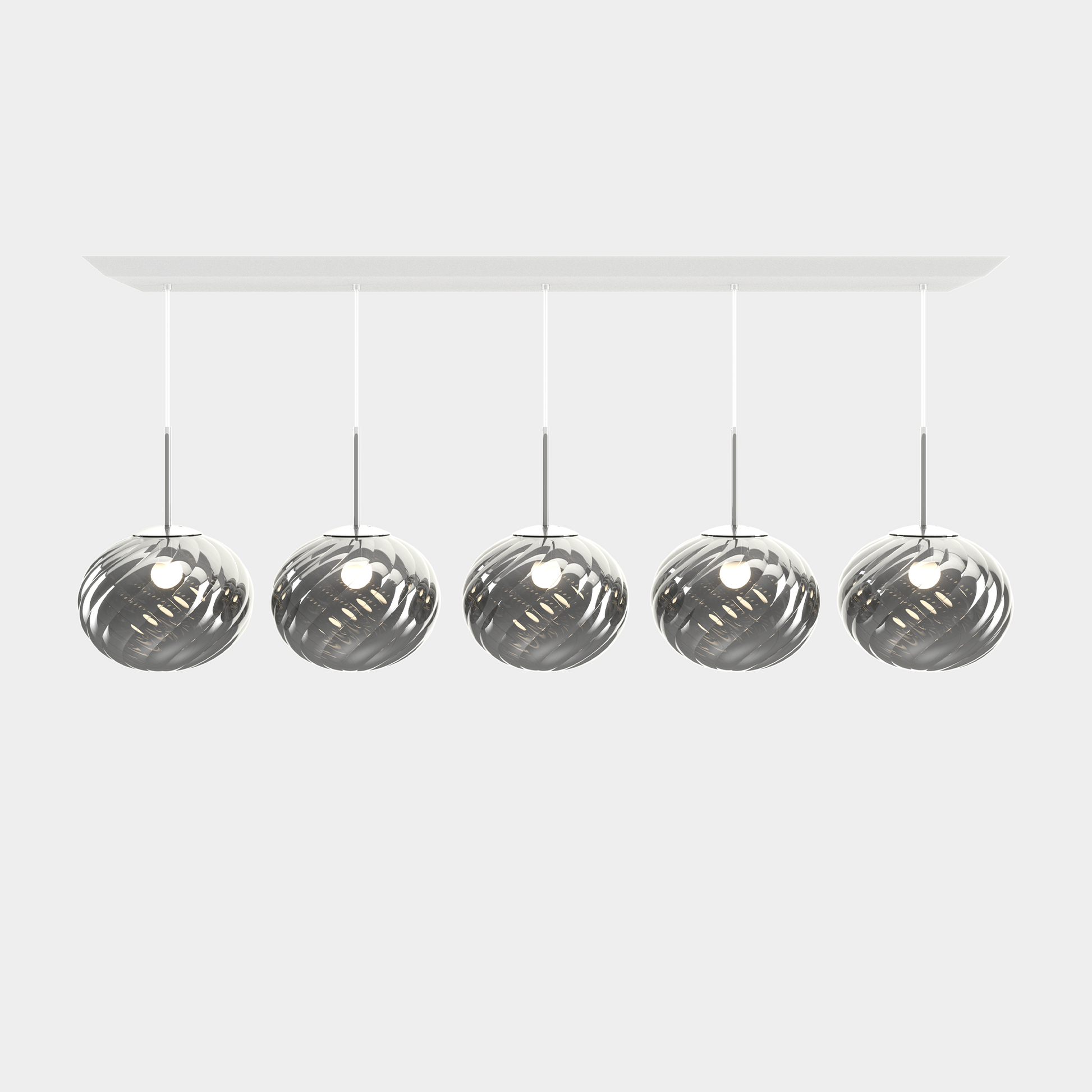Whirl Pendant System 30cm Linear Silver (EU WHPS02CH-PEUM6)