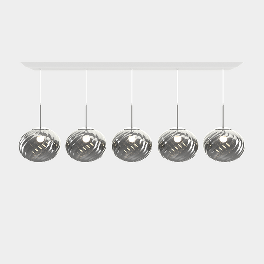 Whirl Pendant System 30cm Linear Silver (EU WHPS02CH-PEUM6)