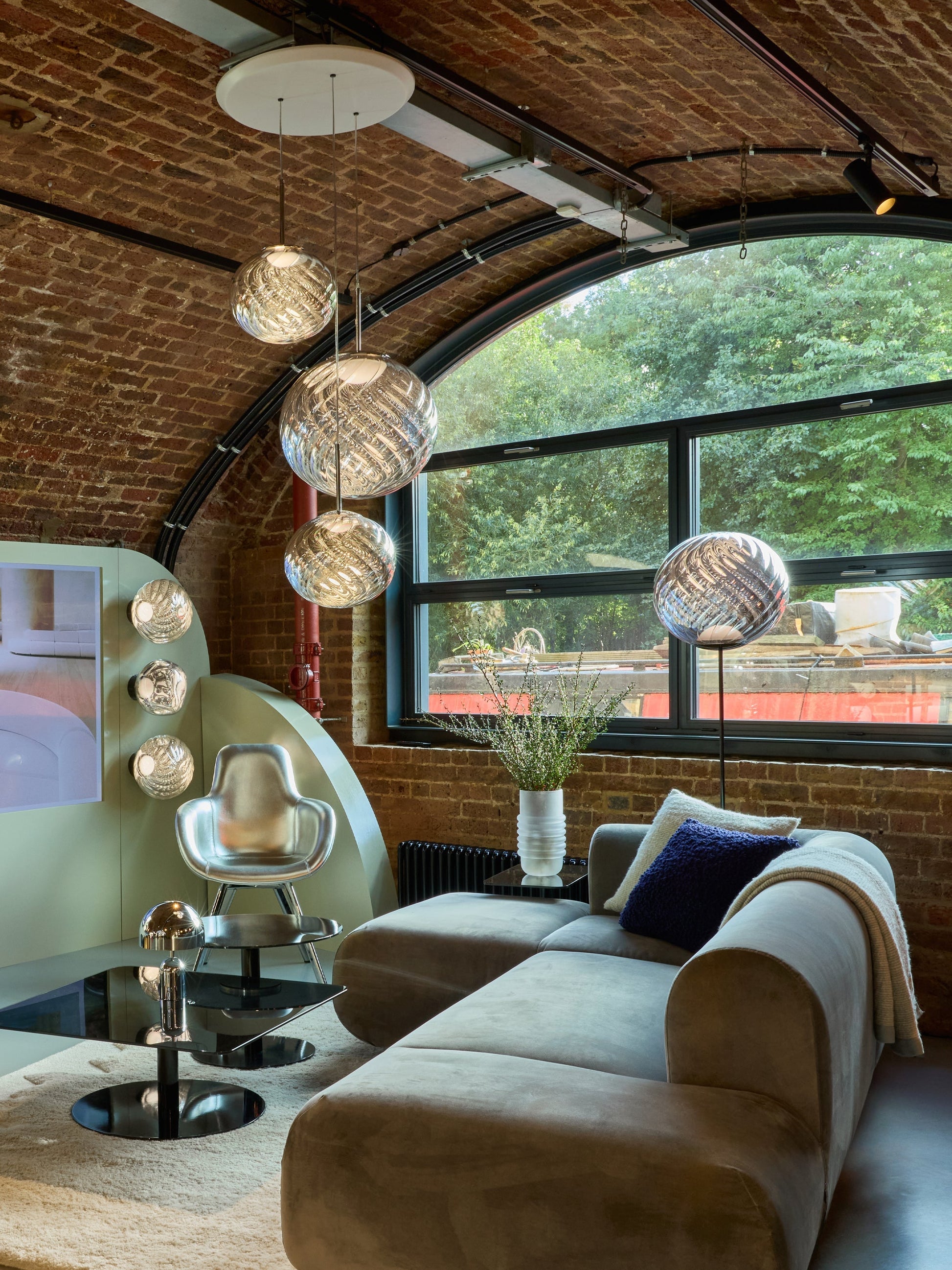 Whirl Pendant System Trio Round Silver LED (EU WLPS01CH-PEUM5)