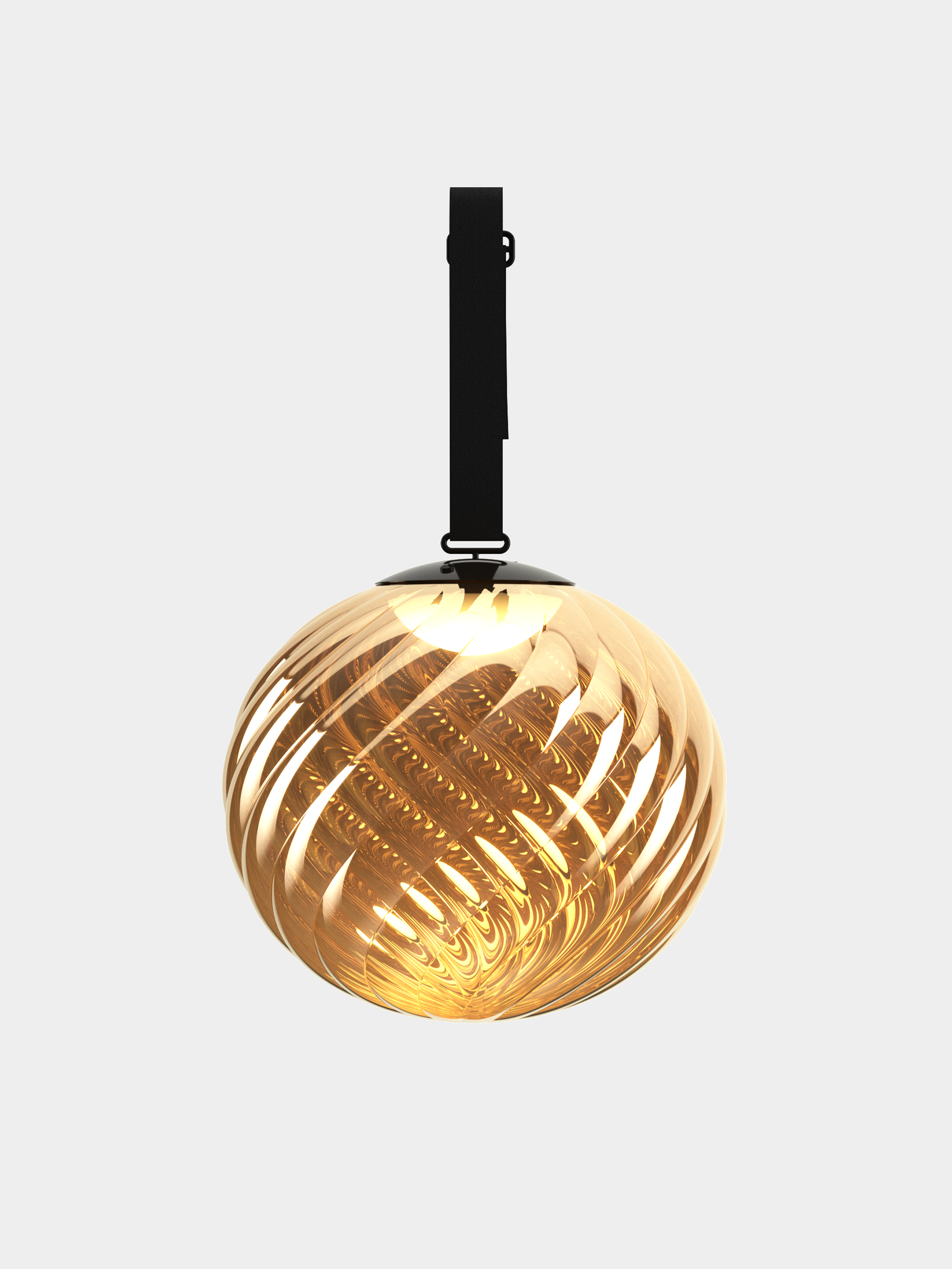 Whirl Portable Floor/Hanging Gold Black LED UN (EU WHSP01GO-PHUN01M1)