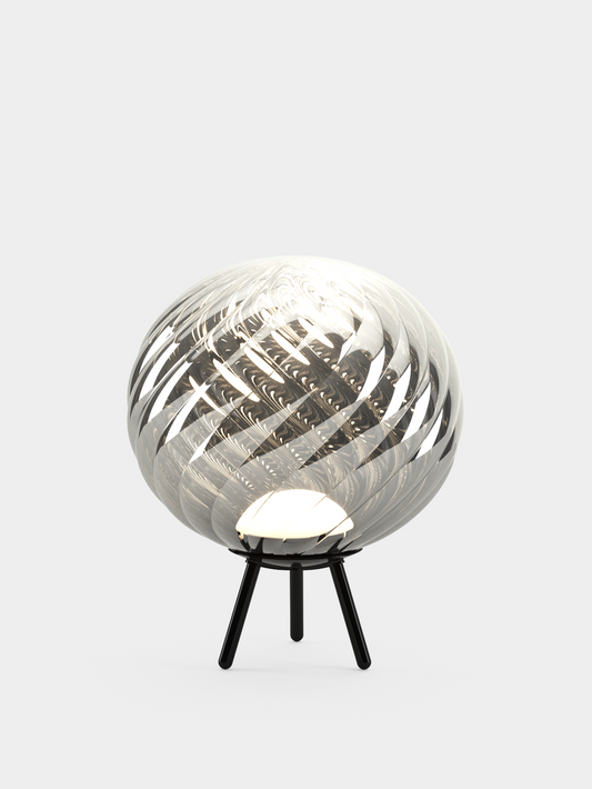 Whirl Portable Floor/Hanging Silver Black LED UN (EU WHSP01CH-PHUN01M1)